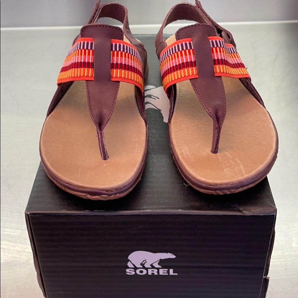 Sorel out ‘n about sandals. New without tags